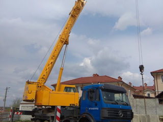 Servicii macara automacara manipulator Crane kran braț 22-55m. Услуги крана автокрана манипулятор foto 4