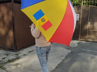 Оригинальный зонт трость Республики Молдова foto 1
