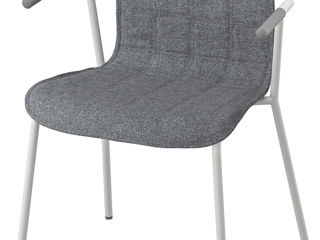 Scaun de birou cu țesătură IKEA (gri) foto 7