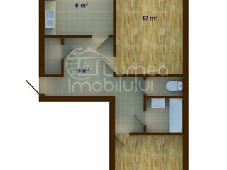 Apartament cu 2 camere, 55 m², Centru, Chișinău foto 2