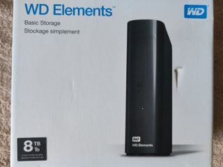 New! 8TB Western Digital  Elements Desktop foto 1