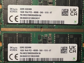 Память 32GB (2x16gb) DDR5 4800Mhz