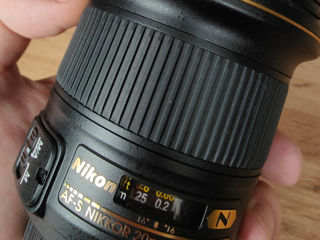 Объектив AF-S Nikkor 20mm 1.8G ED в отличном состоянии foto 2