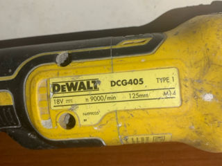 Bolgarca dewalt DCG 405 foto 3