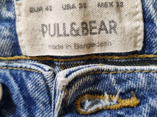 Blugi Pull and Bear Original,  Джинсы pull and bear foto 2