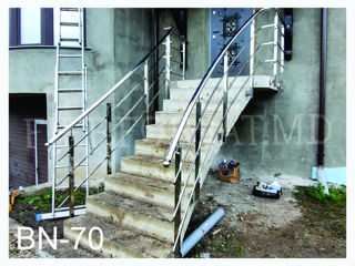 Balustrade din inox, balustrade fier forjat, balustrade la balcon foto 5