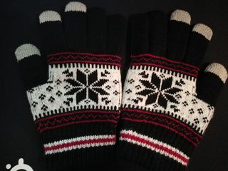 Тёплые перчатки для сенсорных экранов foto 6