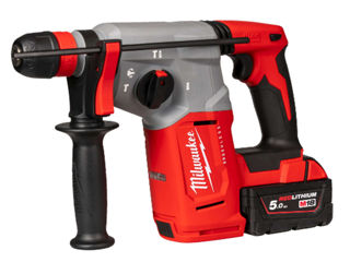 New ciocan rotopercutor / аккумуляторный перфоратор  sds-plus milwaukee m18blhx100p-502p fuel foto 2