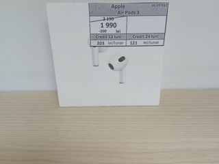 Наушники Apple AirPods 3. Цена 1990 лей