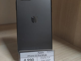 Apple iPhone 11Pro 64 gb 4990 lei foto 1