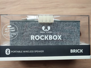 Портативная колонка / Boxa portabila Rockbox Brick Fresh 'n Rebel