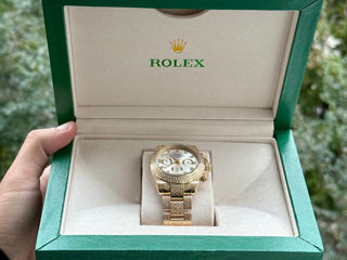 Rolex Daytona Silver Gold 585 foto 2