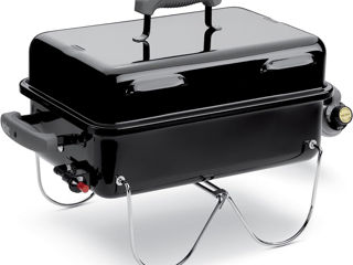 Weber Go-Anywhere black grill portabil pe carbuni gaz foto 3