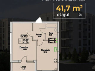 Apartament cu 1 cameră, 42 m², Centru, Orhei foto 9