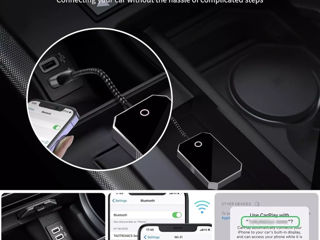 GOQELK Carplay / Android auto Wireless Adapter 2024 foto 7