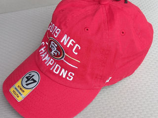 San Francisco 49ers NFC Champions 2019 Adjustable Hat Cap NFL Red 47