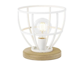 Lampa de masa E27 Brilliant Matrix Wood 99007/75