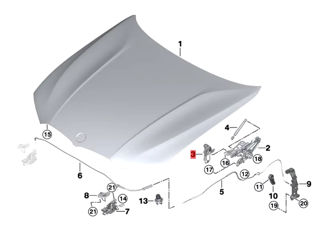 Плюсовая клемма с пиропатроном bmw f20 f25 f26 f30 f31 f32 g11 g20 g30 x3 x4 x5 x6 x7.. foto 10