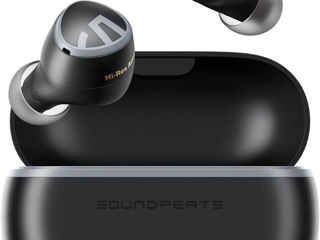 Căști Bluetooth SoundPEATS Mini HS Audio de înaltă rezoluție cu codec LDAC, conexiune multipunct