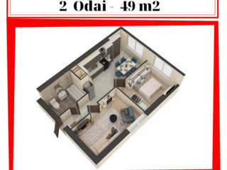 Apartament - 2 odai - 28 499 euro ! foto 10