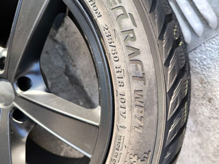 Jante+ Anvelope R18 5x114.3 Anv 235/50 R18 Kumho iarna foto 3