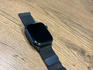 Apple watch 7 45mm green + milanesse loop foto 2