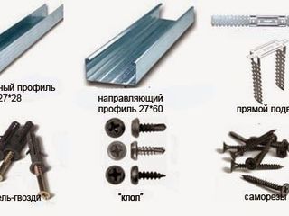 Гипсокартон и все комплектующие foto 3