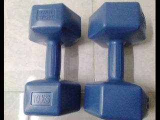 Haltere Гантели Dumbbell Vand Vind Продаю 5 Kg 10 Kg foto 2