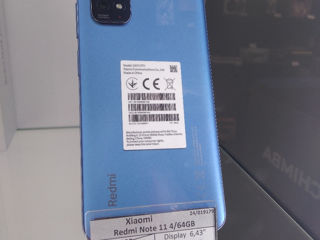 Xiaomi Note 11 4/64Gb pret 2290lei foto 1