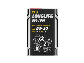 Ulei de motor MANNOL 7715 Longlife 504/507 5W-30 1L (Volkswagen,Audi,Skoda)