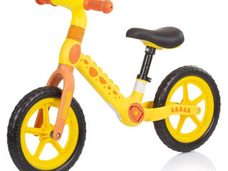 Bicicletă fără pedale Chipolino Dino Yellow-Orange DIKDI02303YO