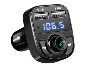 Transmițător FM Forever, Bluetooth, TR-330, negru