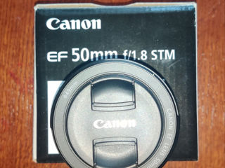 Canon 50mm 1.8 STM Nou Garantie 01.07.2025 foto 2