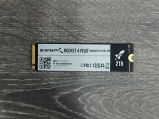 PS5 SSD 2TB + Radiator / Samsung 990Pro, Sabrent Rocket Plus / Noi, Fara Cutie, 0 ore, 0GB foto 3