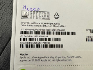 Iphone 14 128gb Midnight Sigilat Original Garantie Apple Neverlock foto 3