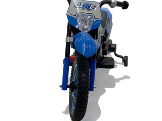 Motocicleta electrica VeloJan Qike Blue foto 3