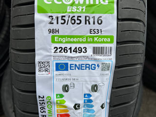 215/65 R16 Kumho Ecowing ES31 Доставка, livrare toata Moldova 2023 фото 3