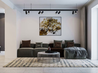 Design interior/ stil modern/ P+E/ 65m2/ proiecte/ amenajeri/ decor/ finisaje/ lucrări foto 3