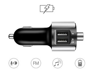 MP3 Fm Transmitter + Bluetooth HandsFree foto 2