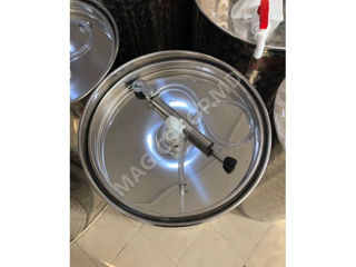 Butoaie inox, capac pneumatic 100l, 150l, 200l, 300l, 400l, 500l, 600l, 700l, 1000 l !!! foto 3