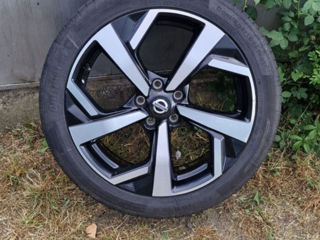 225/45 R19 Nissan Qashqai/X-Trail, 5x114.3  7J  ET40, Michelin vară foto 2