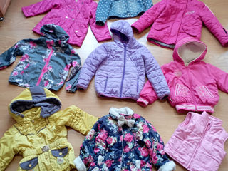 Куртки на весну, на девочку от 1 до 6 лет