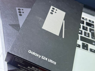 Samsung S24 Ultra  Titanium Grey nou , sigilat / S24 256gb