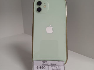 Apple Iphone 12 64Gb - 6690 Lei