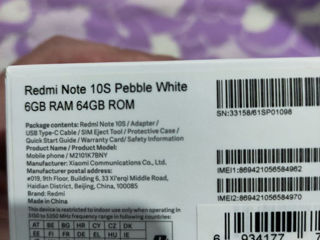 Xiaomi Redmi Note 10S nou!!! foto 3