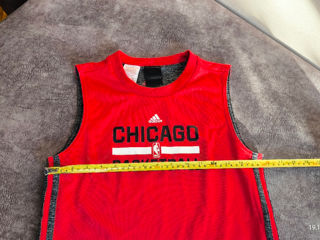 Chicago bulls adidas jersey basketball двусторонняя foto 9