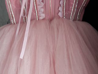 На прокат или продам платье девушке размер S ,M.розовое. foto 6