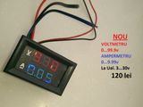 Волтметры амперметры часы термометры цифровые voltmetre ampermetre numerice, foto 4