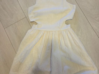 Rochie alba(crem) Zara foto 0