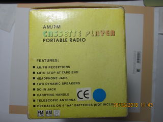 Vând radio portativ. AM-FM. Are radio + loc pentru casetă. Model RZ9710. Vând la preț de 200 lei. foto 8